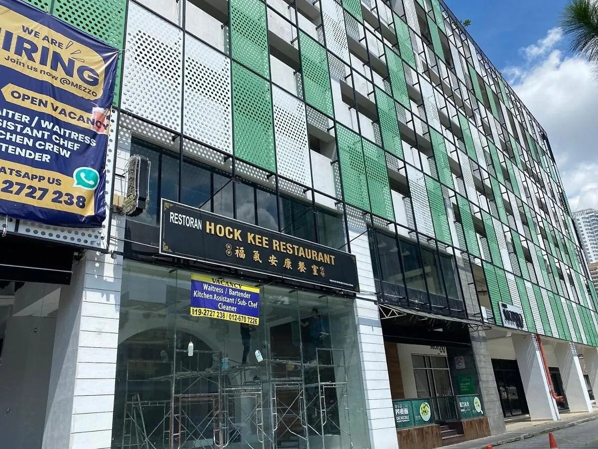 Cozy Studio Twin Galaxy Wifi Netflix 1-4Pax Johor Bahru Lägenhet