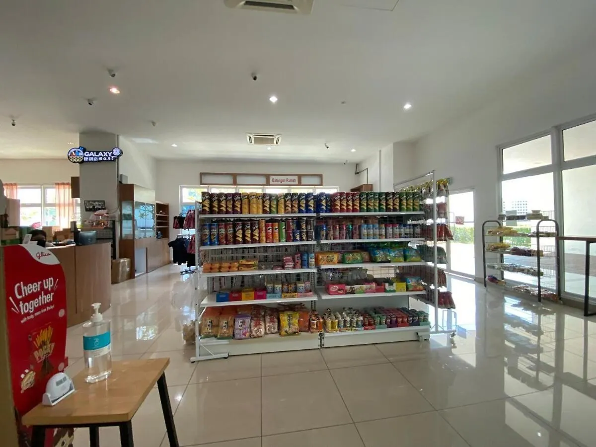 Lägenhet Cozy Studio Twin Galaxy Wifi Netflix 1-4Pax Johor Bahru