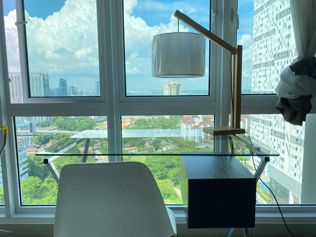 Cozy Studio Twin Galaxy Wifi Netflix 1-4Pax Johor Bahru 0*,